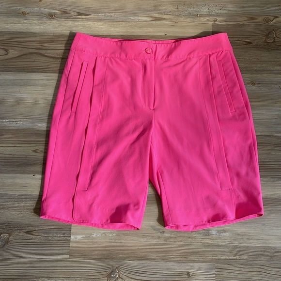 EP Pro Bellini Golf Shorts Womens size 8 Cosmo Pink Active Athletic Country club - Picture 2 of 11